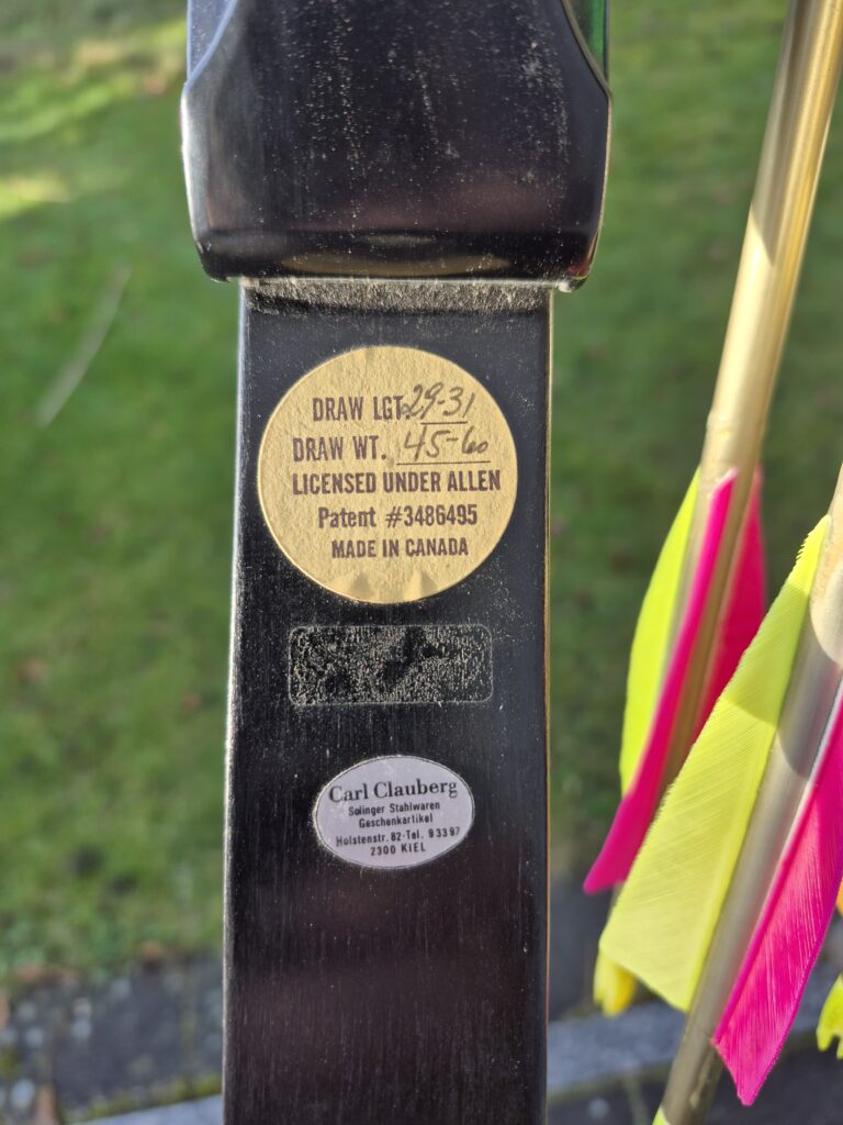 Aufkleber Zuggewicht